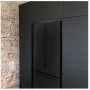 Frigorifero General Electric IO Mabe French Door IWO19JSPF 3BM-DBM con kit da incasso nero opaco, 84 cm, 527 litri