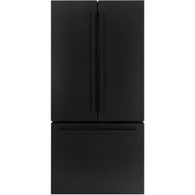 Frigorifero General Electric IO Mabe French Door IWO19JSPF 3BM-DBM con kit da incasso nero opaco, 84 cm, 527 litri