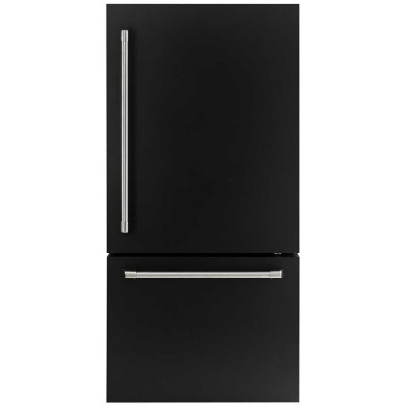 Frigorifero General Electric IO Mabe Big Door ICO19JSPF 3BM, 84 cm, 527 litri, nero opaco, da incasso