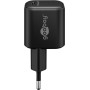 Goobay 74774 Caricabatterie per dispositivi mobili Universale Nero AC Ricarica rapida Interno