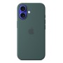 Silikon Case mit MagSafe (dunkelgrn, iPhone 16) (MYY83ZM/A)
