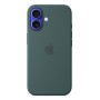 Silikon Case mit MagSafe (dunkelgrn, iPhone 16) (MYY83ZM/A)