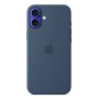 Silikon Case mit MagSafe (dunkelblau, iPhone 16 Plus) (MYYA3ZM/A)
