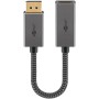 Goobay 75272 cavo e adattatore video 0,2 m DisplayPort HDMI Nero