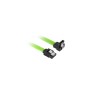 Sharkoon SATA 3 cavo SATA 0,45 m SATA 7-pin Nero, Verde (4044951016525)
