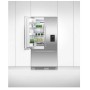 Frigorifero americano Fisher & Paykel con porta alla francese RSD80AU, 80 cm, acciaio inossidabile