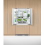 Fisher & Paykel RS90AU Frigorifero americano da incasso , 90 cm, senza pannello frontale
