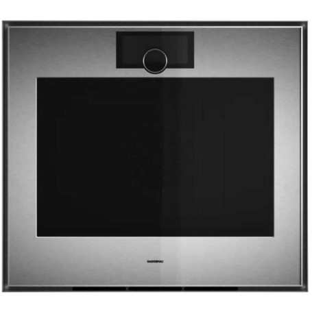 Gaggenau GO480120 Forno pirolitico con cerniere a destra da incasso finitura inox e vetro fumè da 76 cm