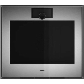Gaggenau GO481120 Forno pirolitico con cerniere a sinistra da incasso finitura inox e vetro fumè da 76 cm