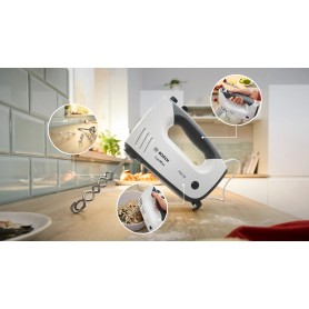 Bosch MFQ37490 Sbattitore ErgoMixx 750 W Bianco, grigio