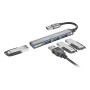 NGS IHUB4 MICRO USB 3.2 Gen 1 (3.1 Gen 1) Type-A 5000 Mbit/s Argento (IHUB4MICRO)
