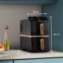 Philips Serie 4000 Airfryer con doppio cestello verticale (NA462/80)