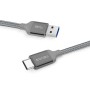 nevox 1480 cavo USB USB 3.2 Gen 2 (3.1 Gen 2) 2 m USB A USB C Grigio