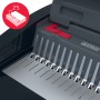 GBC CombBind CB25E Rilegatrice a pettine 390 fogli Nero, Rosso (4410064)