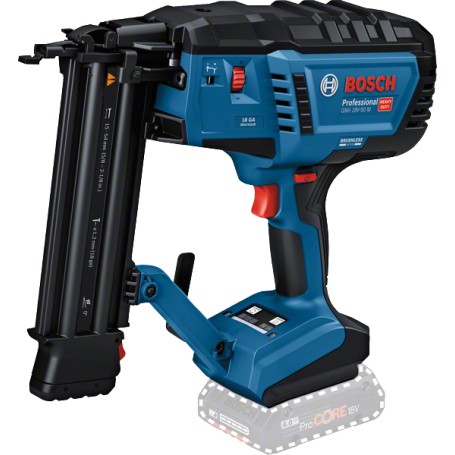 Akku-Holznagler GNH 18V-50 M Professional solo, 18Volt (blau/schwarz, ohne Akku und Ladegert, in L-BOXX) (0601482401)