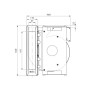 BORA Professional 3.0 Pro, PKAS3FIABR, Set ruvido (opaco), superficie a induzione, tutto nero