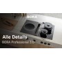 BORA Professional 3.0 Pro, PKAS3FIABR, Set ruvido (opaco), superficie a induzione, tutto nero