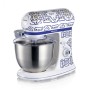 Ariete 1588 Impastatrice Capri, Planetaria, 7 velocità, 2400 Watt, 5,5 litri, Tazza Acciaio Inox (00C15880CAR0)