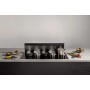 NOVY Panorama Pro 42120 con piano cottura a induzione, nero, 120 cm con cappa aspirante downdraft