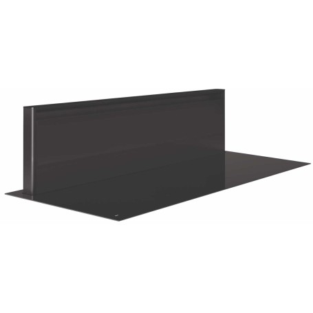 NOVY Panorama Pro 42120 con piano cottura a induzione, nero, 120 cm con cappa aspirante downdraft