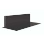 NOVY Panorama Pro 42110 con piano cottura a induzione, nero, 120 cm con cappa aspirante downdraft
