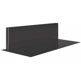 NOVY Panorama Pro 42110 con piano cottura a induzione, nero, 120 cm con cappa aspirante downdraft