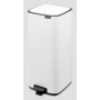 Brabantia Bo Pedal Bin 30 L Rettangolare Acciaio Bianco (236921)