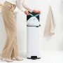 Brabantia Bo Pedal Bin 30 L Rettangolare Acciaio Bianco (236921)