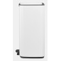 Brabantia Bo Pedal Bin 30 L Rettangolare Acciaio Bianco (236921)