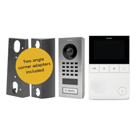 Doorbird D11 Home-Set Edelstahl V2A Aufputz inkl. Innenstation (429604432)
