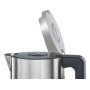 Bosch TWK8611P bollitore elettrico 1,5 L 2400 W Antracite, Acciaio inossidabile, Bianco (TWK8611P)