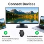 ERGONOMIC 2.4G + DUAL BLUETOOTH REC (245121)