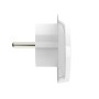 Skross 1.500211C-E adattatore per presa di corrente Universale Tipo C (Europlug) Bianco
