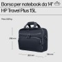 HP Zaino Travel Plus da 15 litri per notebook da 14" (A2CE2AA)