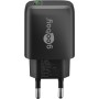 Goobay 61671 Caricabatterie per dispositivi mobili Universale Nero AC Ricarica rapida Interno