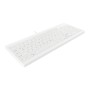 Active Key AK-C7012 tastiera Industriale USB Tedesco Bianco (AK-C7012F-U1-W/GE)