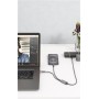 Goobay 75739 cavo USB 1,5 m USB C 2 x USB C Nero, Grigio