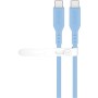 Goobay 77741 cavo USB USB 2.0 1,5 m USB C Blu
