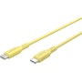 Goobay 77742 cavo USB USB 2.0 1,5 m USB C Giallo