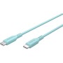 Goobay 77744 cavo USB USB 2.0 1,5 m USB C Turchese