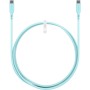 Goobay 77744 cavo USB USB 2.0 1,5 m USB C Turchese