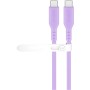 Goobay 77745 cavo USB USB 2.0 1,5 m USB C Viola