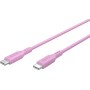 Goobay 77746 cavo USB USB 2.0 1,5 m USB C Rosa