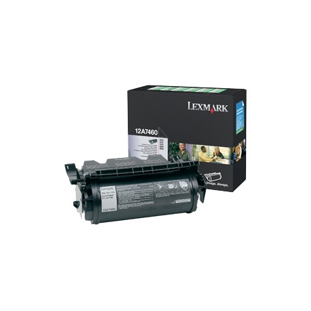 Lexmark 12A7460 cartuccia toner 1 pz Originale Nero (12A7460)