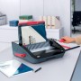 GBC CombBind CB20 Rilegatrice a pettine 240 fogli Nero, Rosso (4410062)