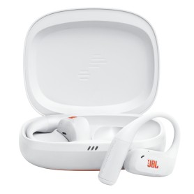 JBL Endurance Zone Cuffie Sportive Open-Ear True Wireless con Archetto Ergonomico, colore Bianco (JBLENDUZONEWHT)