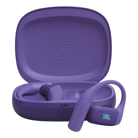 JBL Endurance Zone Cuffie Sportive Open-Ear True Wireless con Archetto Ergonomico, colore Viola (JBLENDUZONEPUR)