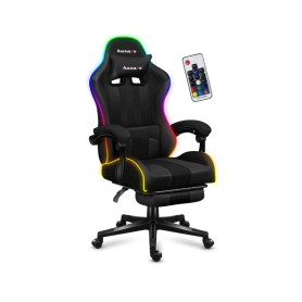 Huzaro FORCE 4.7 Sedia da gaming per PC Seduta a dondolo (culla) Nero (HZ-Force 4.7 RGB Mesh)