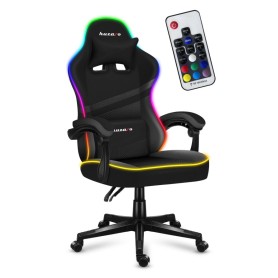 Huzaro FORCE 4.4 RGB Sedia da gaming per PC Seduta a dondolo (culla) Nero (HZ-Force 4.4 RGB Black)