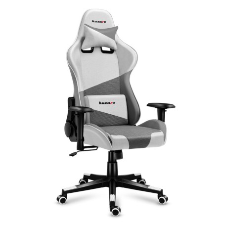 Huzaro Force 6.2 Sedia da gaming per PC Seduta a dondolo (culla) Grigio, Bianco (Hz-Force 6.2 White Mesh)